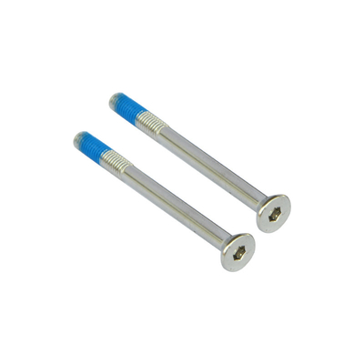 SS302 Anti Melonggarkan Sekrup M2x5mm Anodized Sandblasting ISO Disetujui