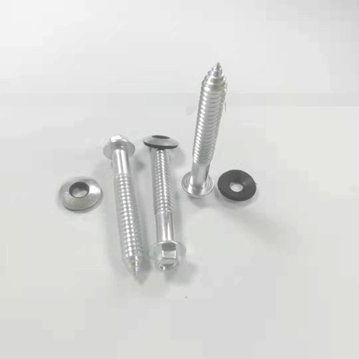 Sekrup Self-Tapeing Untuk Bangunan Sekrup Flange Hexagonal Produsen Sekrup Dengan Komposit Gasket