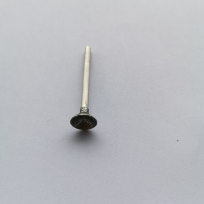6mm Diamond Rotary Burr Drill Bit Dengan 3mm Shank Untuk Alat Putar Diamond Nail Head Alat Deburring