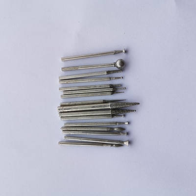 Ball Grinding Head Anodizing Polishing Tool Kit Sintered Diamond, 250F/6 Bor Bit Polishing Kit