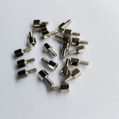 Cold Headed Hex Standoff Pria Wanita Untuk VGA, Sekrup Motherboard M3 Berat 0,72g