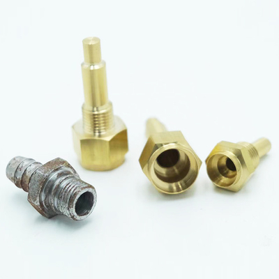 Konektor Sambungan Pipa Pengikat Non Standar Berlapis Nikel M17x11.1mm