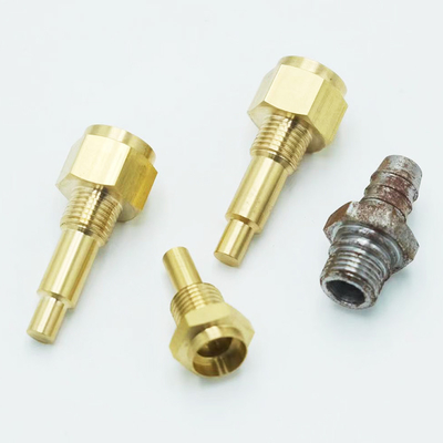 Konektor Sambungan Pipa Pengikat Non Standar Berlapis Nikel M17x11.1mm