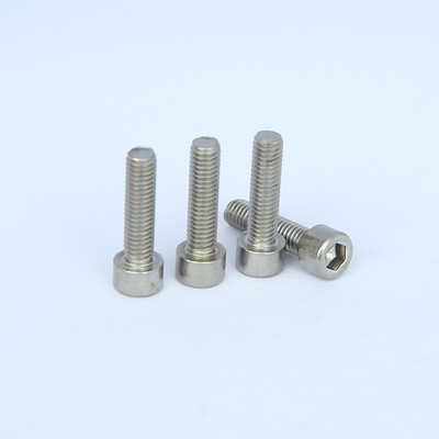 Sekrup Kepala Silinder Allen M5 Stainless Steel Mesin Sekrup Material SS316 Silverplated