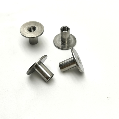 ODM Stainless Steel Hollow Rivets, 13x10mm Tubular Rivets Untuk Metal Socket Head Barrel Nut