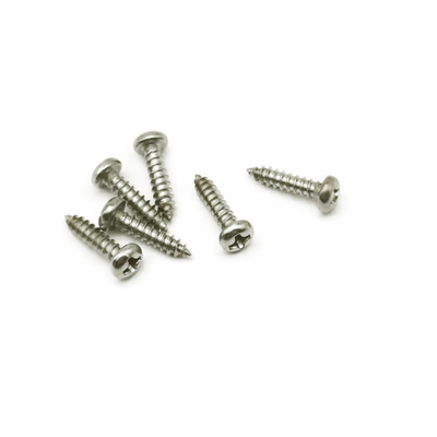 Sekrup Logam Lembaran Sandblasted Stainless Steel Self Tapping PA3x12