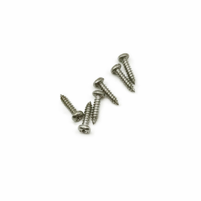 Sekrup Logam Lembaran Sandblasted Stainless Steel Self Tapping PA3x12