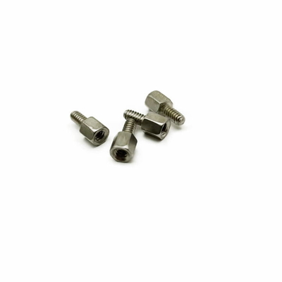Sekrup Penyangga Stainless Steel M3x7 0,42g Segi Enam Berat Tunggal