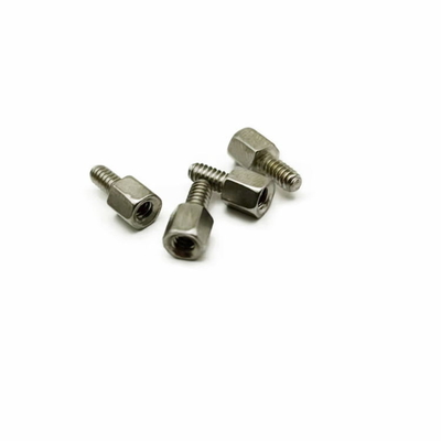 Sekrup Penyangga Stainless Steel M3x7 0,42g Segi Enam Berat Tunggal