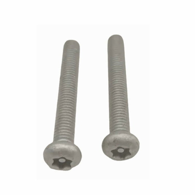 Tombol Stainless Steel Tamper Proof Security Screw Pin Hex Recess M5X12