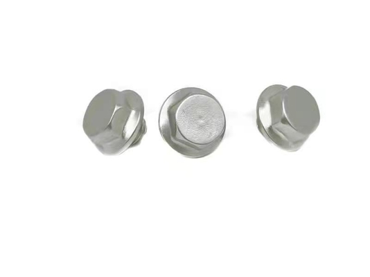 M8X5.5 Kacang Keling Buta Hexagon, Paku Keling Roda Logam Standar JIS