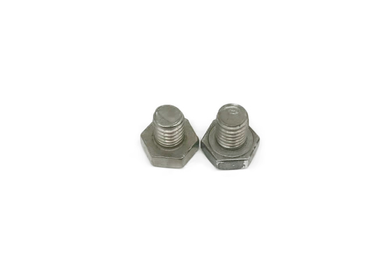 M8X6.0 Hex Head Machine Sekrup Stainless Steel Anodized Untuk Roda Mobil