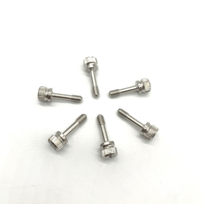 Sekrup Mesin Stainless Steel Groove Knurling, Sekrup Captive M4 A4-80