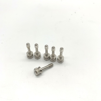 Low-Profile Self-Locking Captive Screws DIN-compliant Anti-Vibration Machine Fasteners In Stainless Steel, Titanium Ukuran Khusus