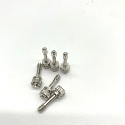 Low-Profile Self-Locking Captive Screws DIN-compliant Anti-Vibration Machine Fasteners In Stainless Steel, Titanium Ukuran Khusus