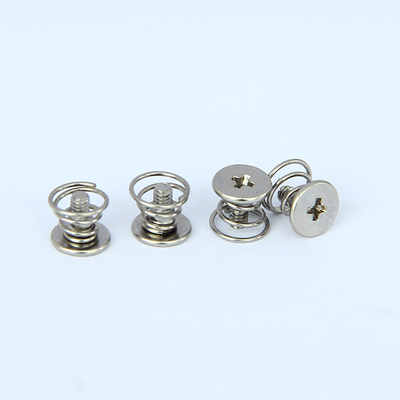 M2.5x7 Spring Loaded Screws Untuk Radiator Pendingin Air Drywall