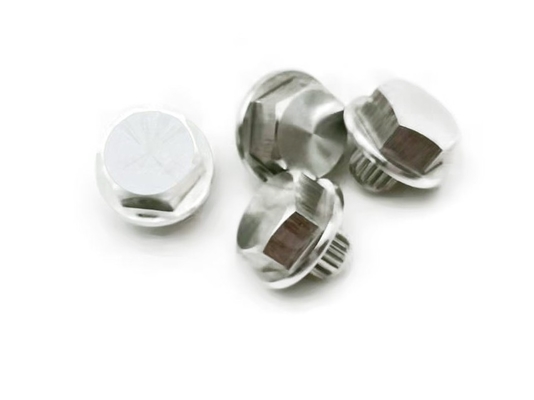 7x14mm Bagian Mesin Bubut CNC 6063 Kuku Dekoratif Aluminium ANSI