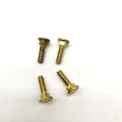 5/32X16.5mm Stainless Steel Kepala Datar Mesin Sekrup Bahu Persegi ISO9001