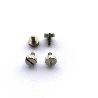 Sekrup Mesin Stainless Steel M2.5X6 Kepala knurled dipasifkan