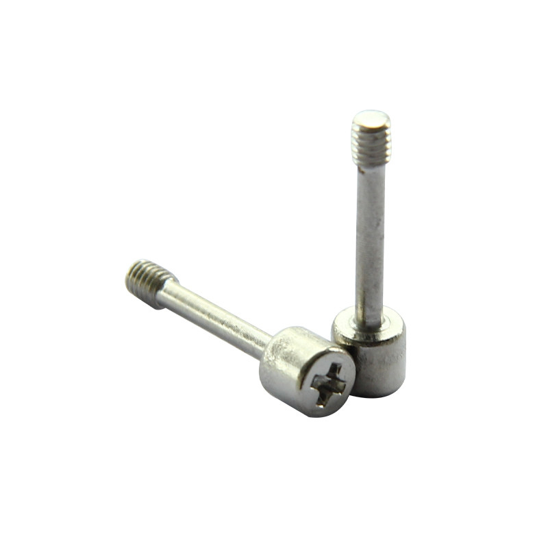 Low-Profile Self-Locking Captive Screws DIN-compliant Anti-Vibration Machine Fasteners In Stainless Steel, Titanium Ukuran Khusus