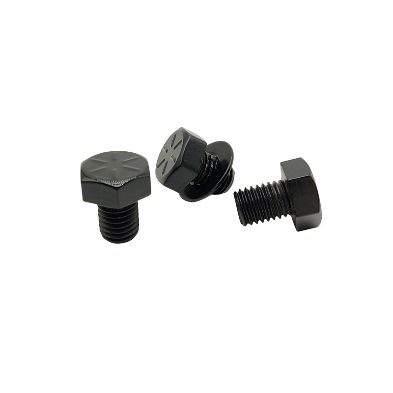 8.8 Berkualitas Baja tahan karat Eksternal Hexagon Bolt Lukisan Hitam Cerah Eksternal Hexagon Wire