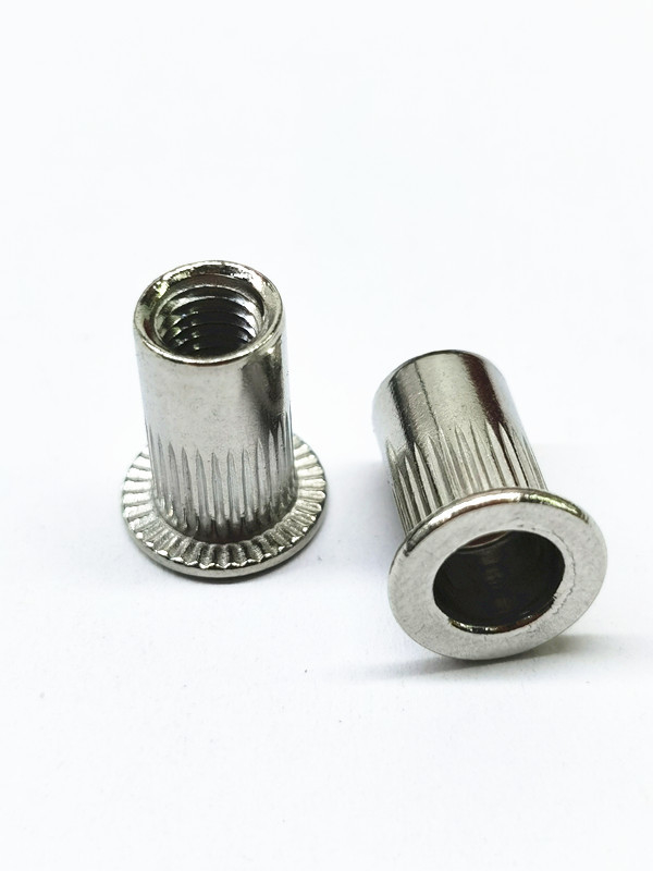 Pola gigi Blind Hole Nut Seng Nickel Alloy Dalam Dekorasi Mobil Aerospace