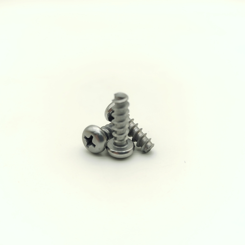 Sekrup Self-Tapping Kepala Tombol 304 SS Tipe B Titik Tumpul Marine & Outdoor A2-70 Pasivasi