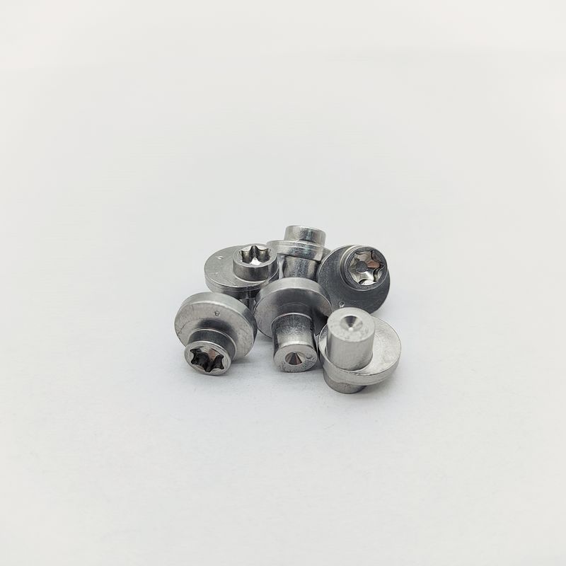 Pin Pengunci Eksentrik 316 Stainless Torx Sekrup Eksentrik ±0.3-1.0mm Offset Poles Elektrolitik