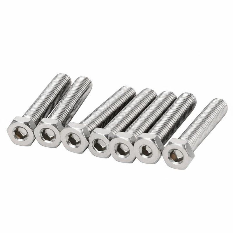 External Hexagon Stainless Steel Lock Screws Used in Lighting Equipment Providing Durable and Stable Fastening Solutions