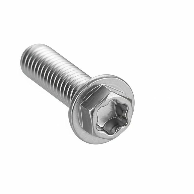 Ketebalan yang dapat disesuaikan Sekrup keamanan baja tahan karat Eksternal Hexagon Head Bolt Ideal untuk pembersihan dan pengikat mekanis