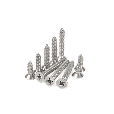 304 stainless steel Recessed Self-Tapping Screw Countersunk Cross M5 M6 M8