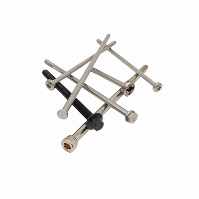 Crown Label Processing Custom-made Long Screw Untuk Motor, Long Hexagon Socket Head Screw Untuk Servo Motor