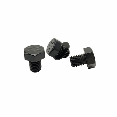 8.8 Berkualitas Baja tahan karat Eksternal Hexagon Bolt Lukisan Hitam Cerah Eksternal Hexagon Wire