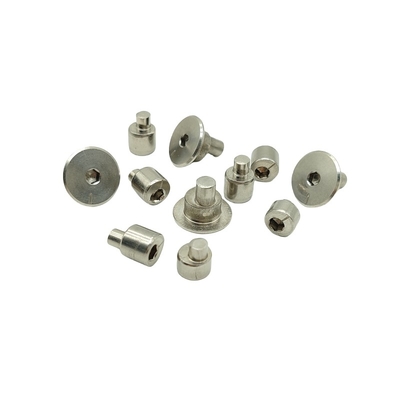 Pabrik Grosir Custom 304 Stainless Steel Excentric Pintu Dan Jendela Rivets Cepat Eksentrik Hinge Adjustment Rivets.