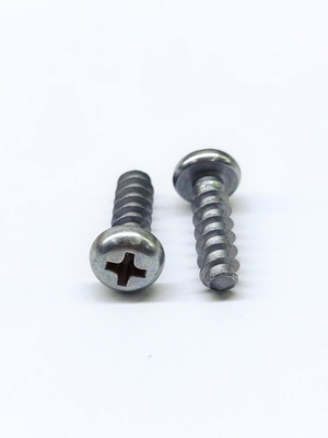 Zinc Nickel Alloy Phillips Pan Head Self Tapping Screws Untuk Plastik M5*16