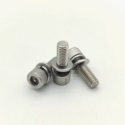 Kelas 12.9 Sekrup Cap Keamanan Ganda Anti Tamper Vibration Proof Mesin Energi