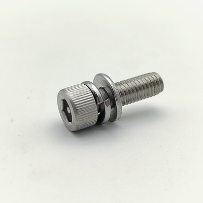 Non-standar A4-80 Triple Security Cap Screws Untuk Infrastruktur Publik Black Oxide Finish Hex Socket Guanbiao Hardware