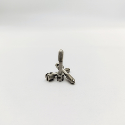 304 Stainless Steel Slotted Lead Sealing Screws untuk meter listrik