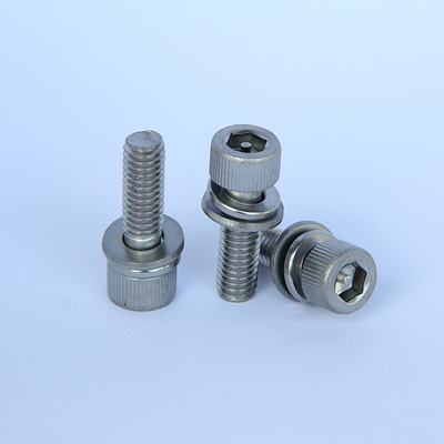 Sekrup Keamanan Stainless Steel Hex Head M6x20 ISO9001 Disetujui Pin In Hex Screw