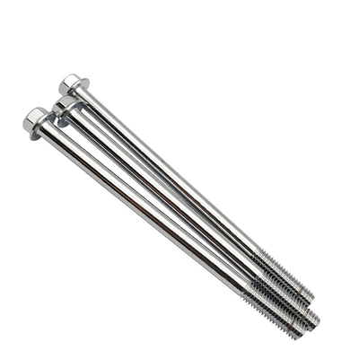 Kepala Hex Sekrup Mesin Ekstra Panjang A2-70 Kekerasan Standar DIN963