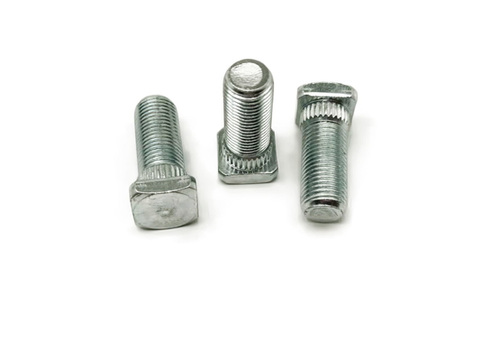 Baut Kepala Persegi Stainless yang Disetujui ISO Disepuh Toleransi 0,05mm