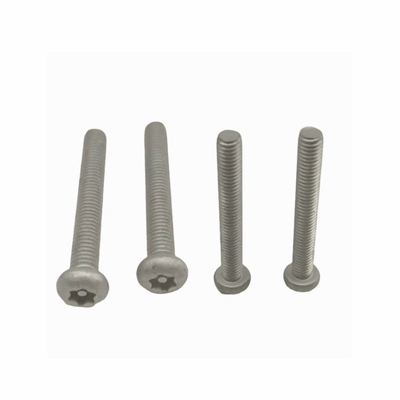 Sekrup Keamanan Stainless Steel Tahan Tamper M4X16mm Panjang Tombol Kepala