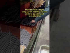 Guanbiao Screws telah mengkhususkan diri dalam produksi sekrup panjang dan sekrup khusus untuk mor